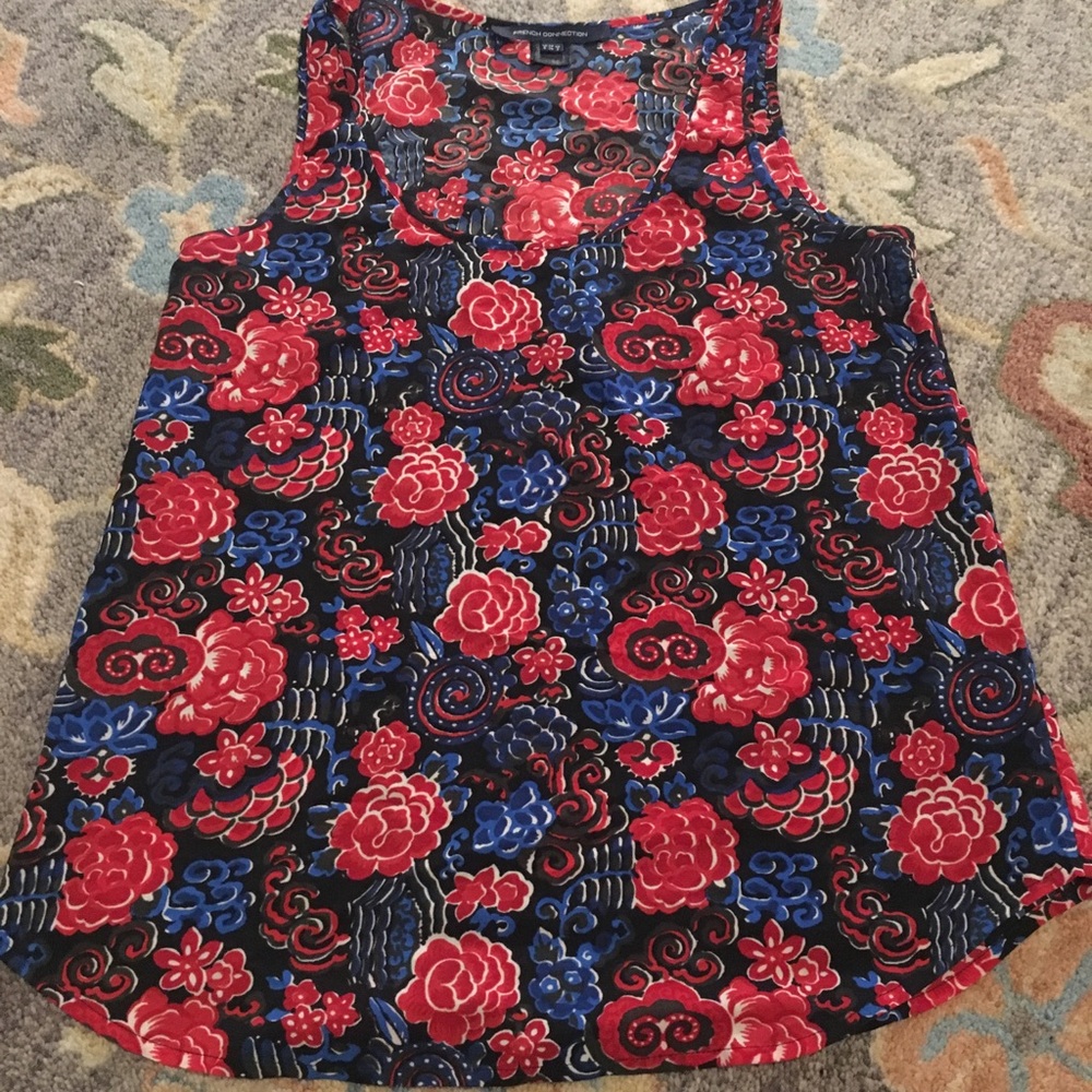 French Connection Floral Tank